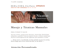 Tablet Screenshot of masajemasaje.es